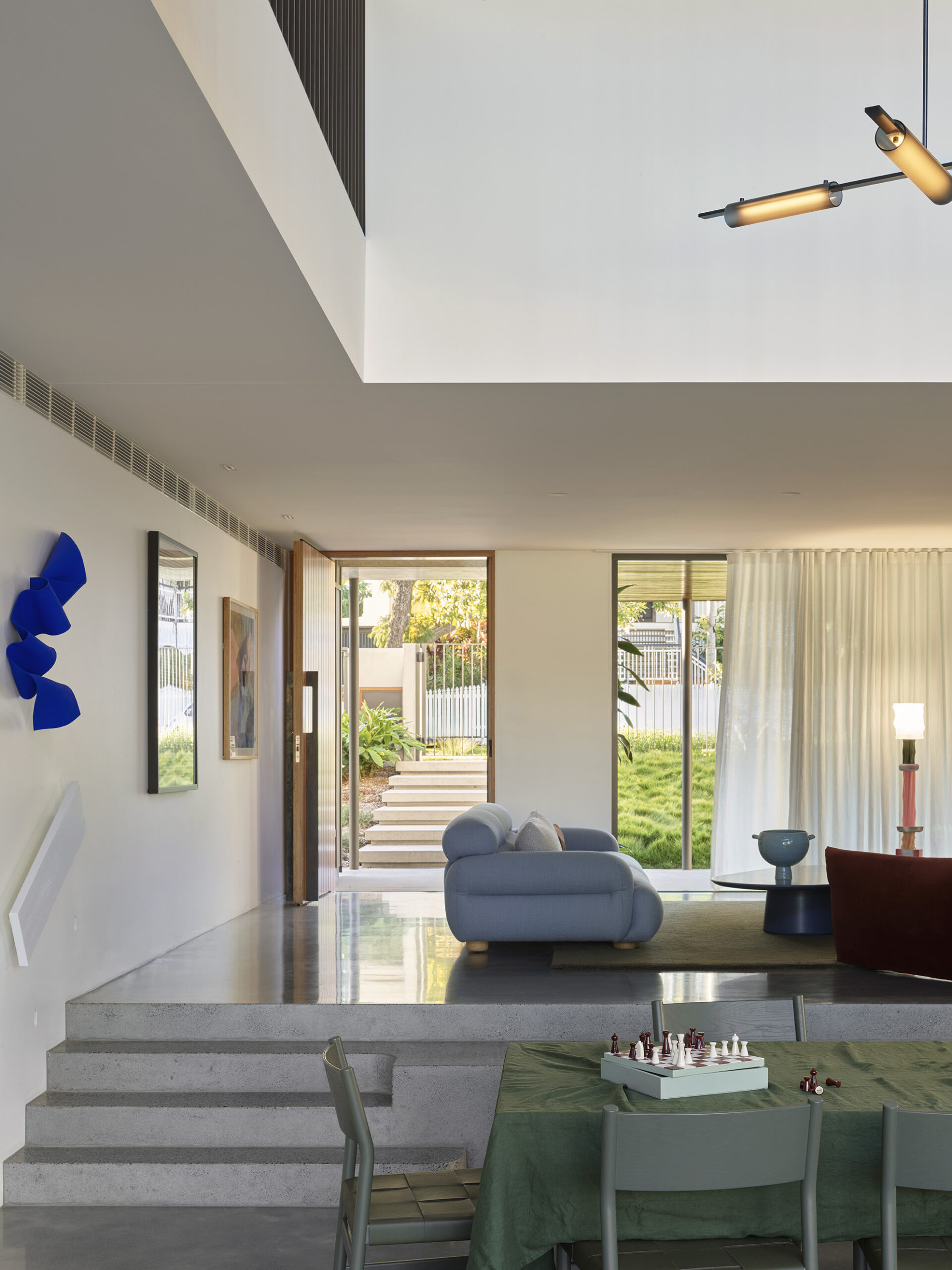 architectural renovation of a Queenslander. Central Void