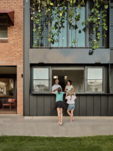 1950s house renovation renovated in Brisbane for a family of 5. 
